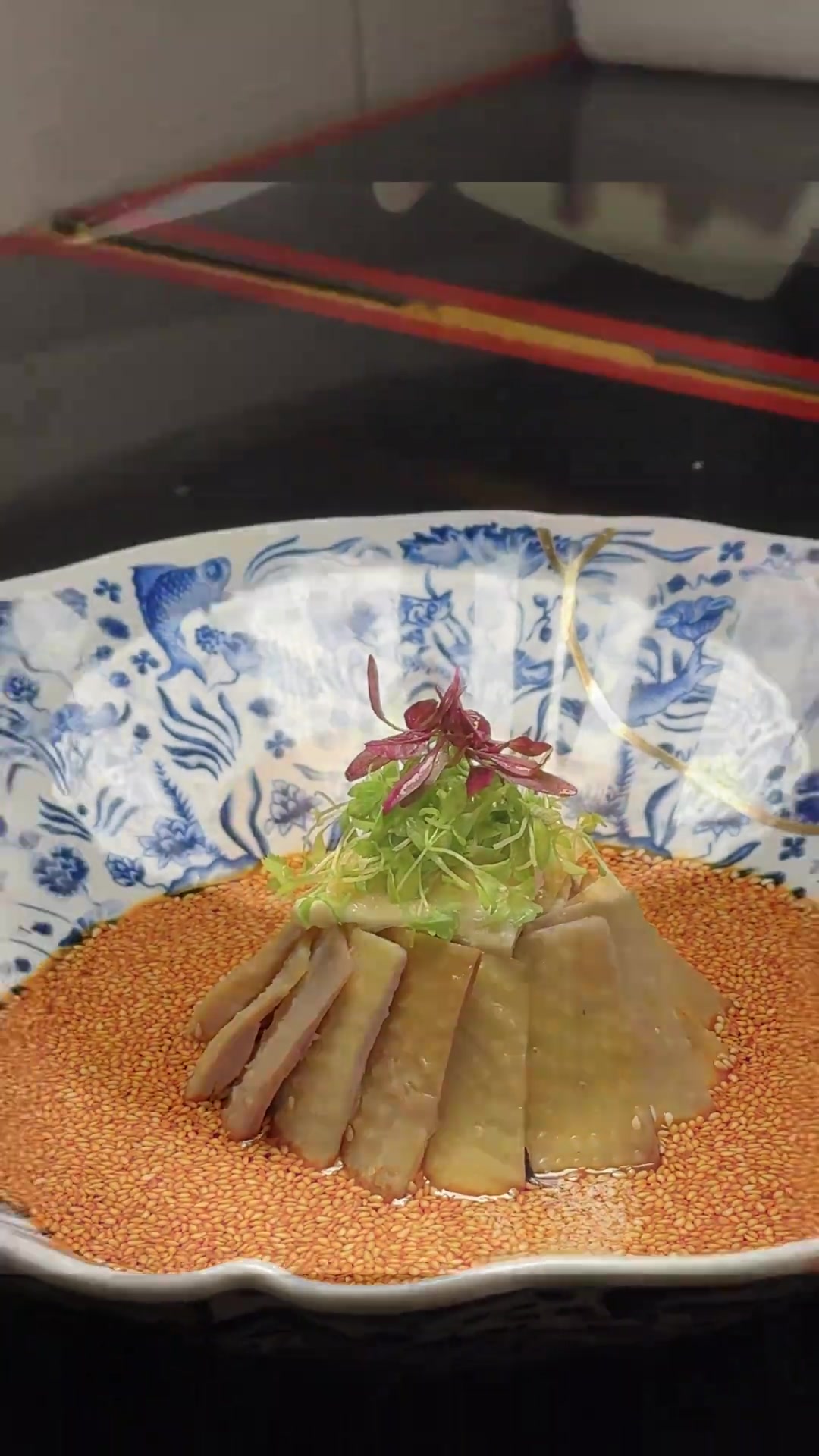 红油麻辣鸡片,好看又好吃