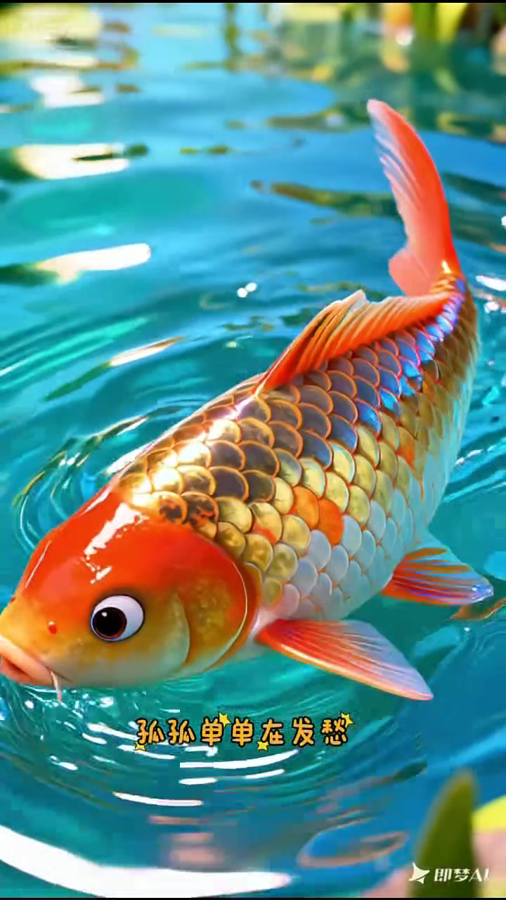 儿歌《鱼在水里游》