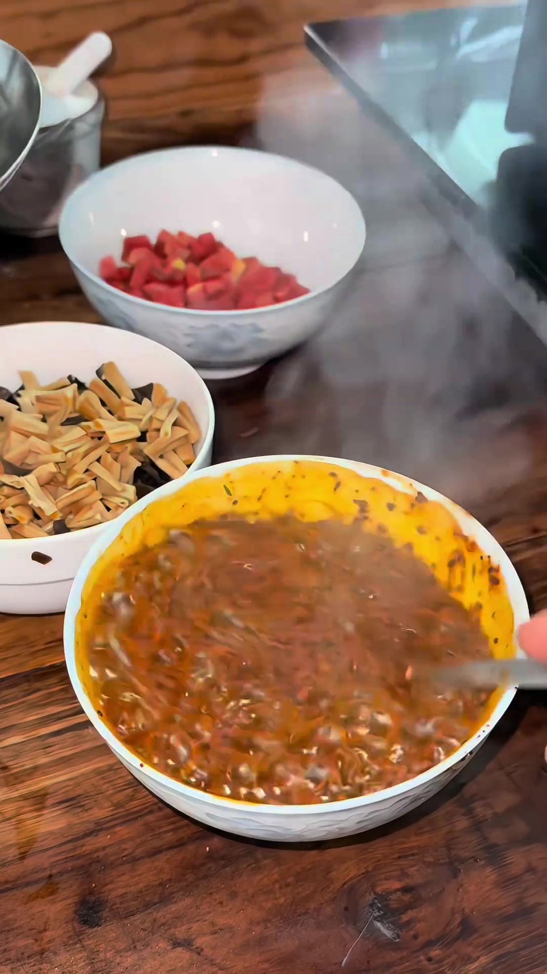 降温了，是时候来一碗热气腾腾的荞面汤饭