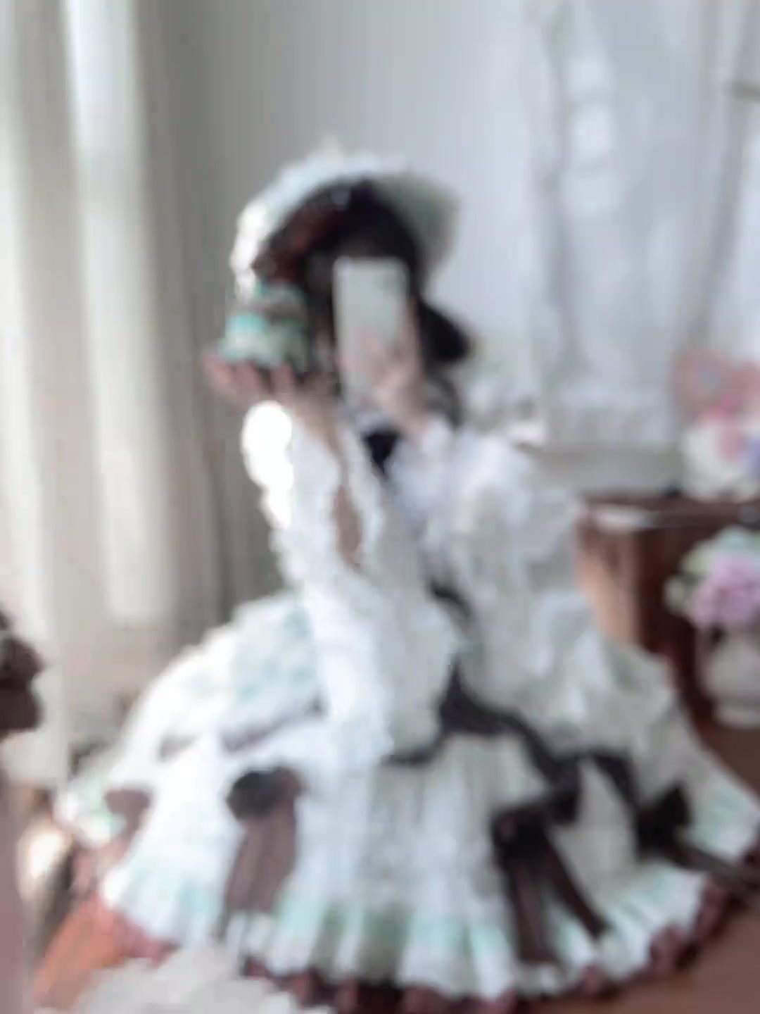 层层叠叠的薄巧小蛋糕拟人～甜甜的lolita