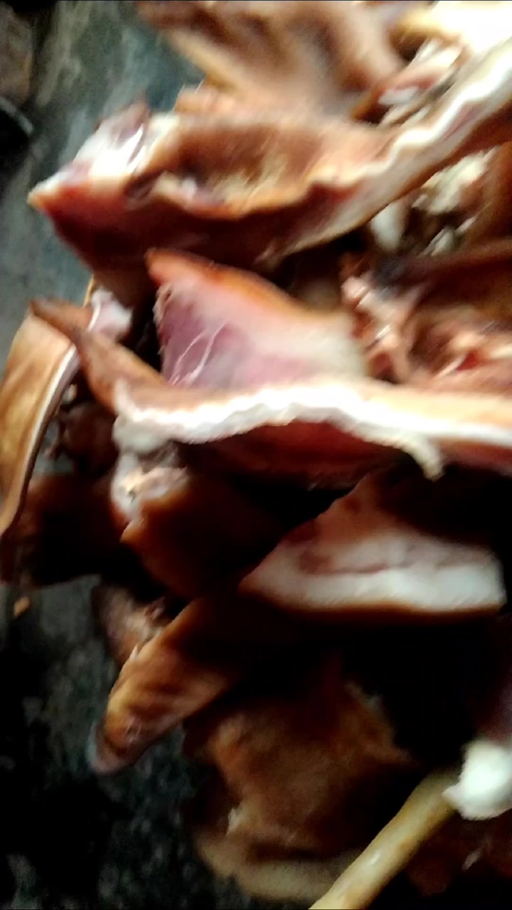 农村秋腊肉的秘诀,香到流口水!