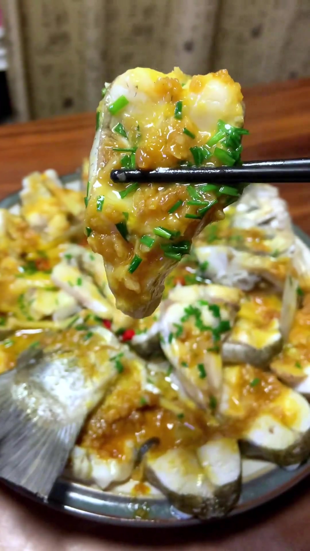 蒜蓉蒸白鱼，江阴网红美食最好吃的做法