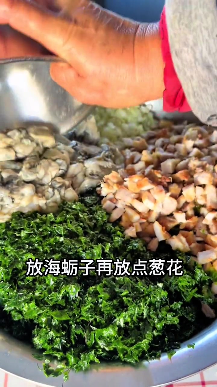 不会包海菜包子看过来