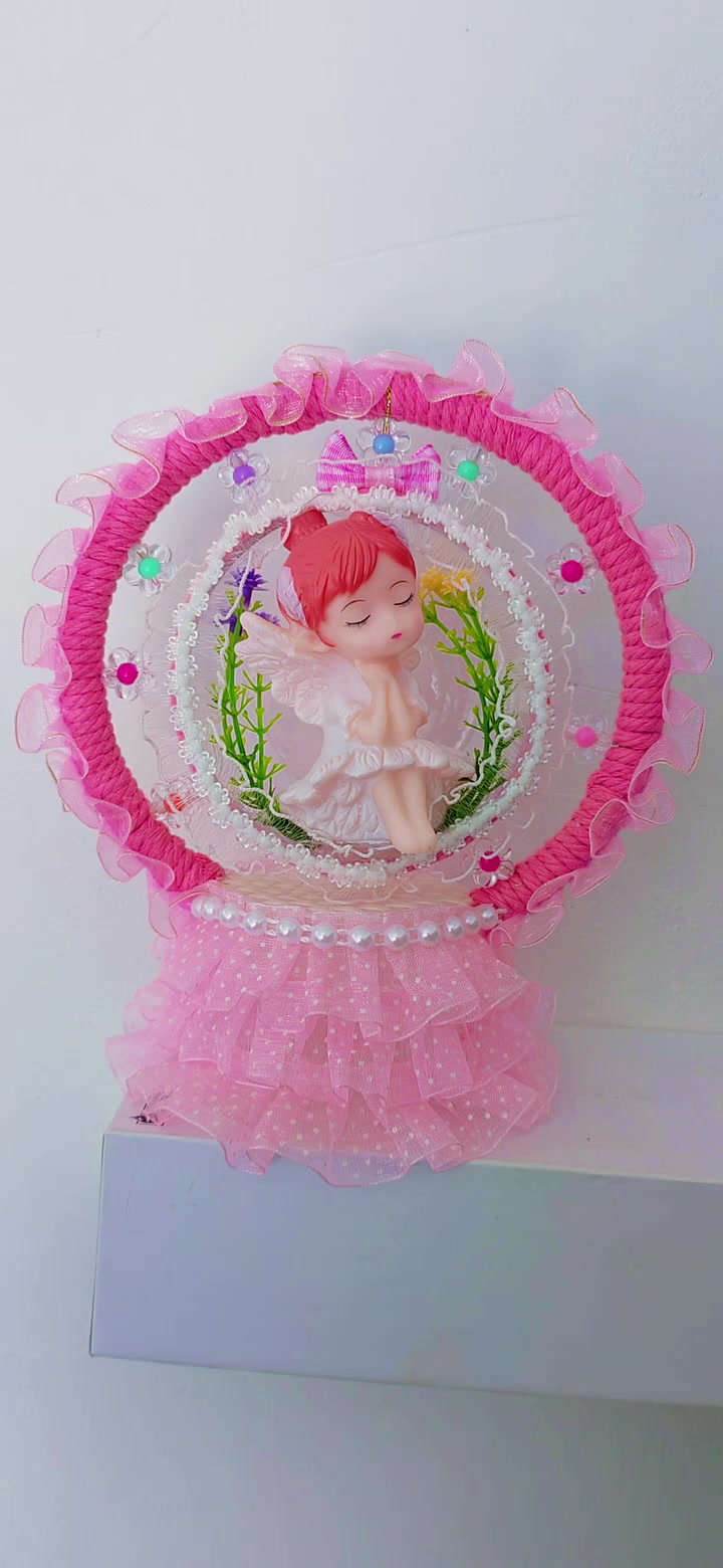 这梦幻小天使摆件太仙了