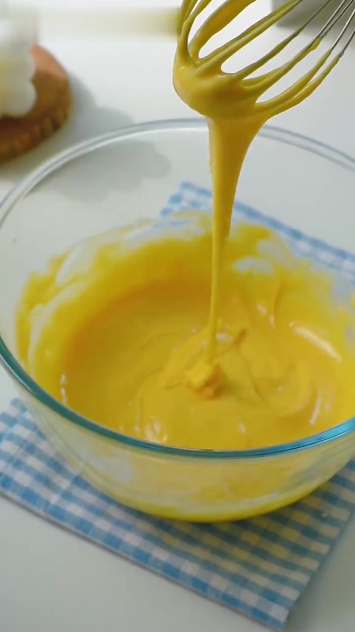 北海道戚风蛋糕,清爽好吃