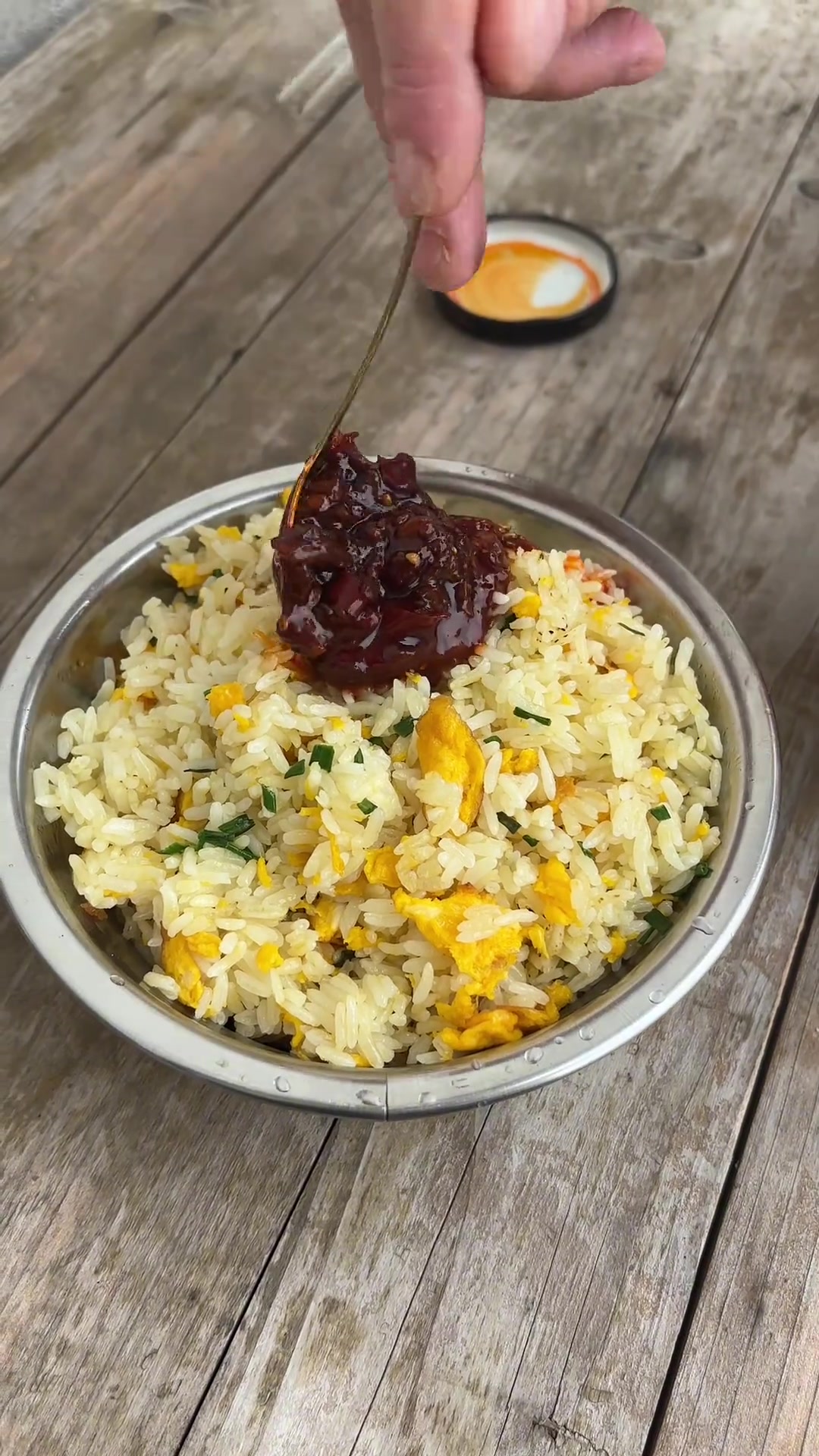 安徽人难以拒绝的虾酱蛋炒饭,是家乡的下饭美味