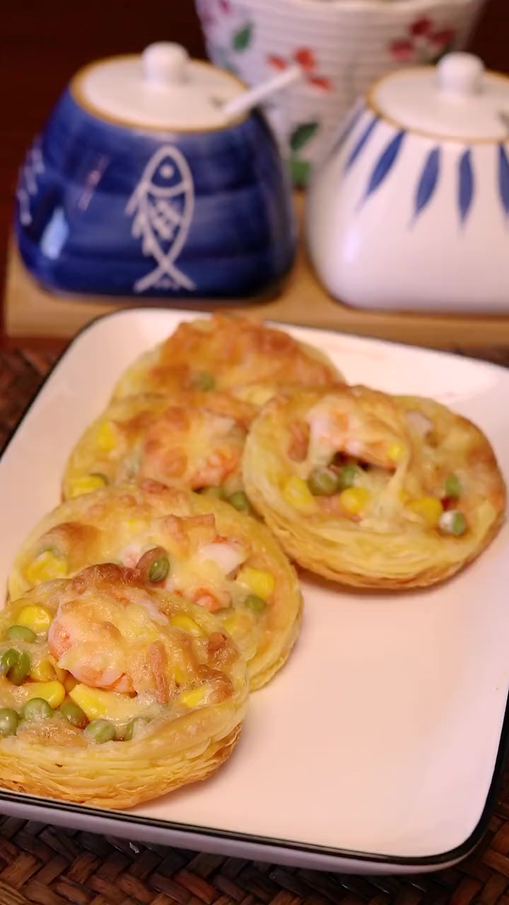 快开学给孩子做迷你披萨,一口一个超治愈