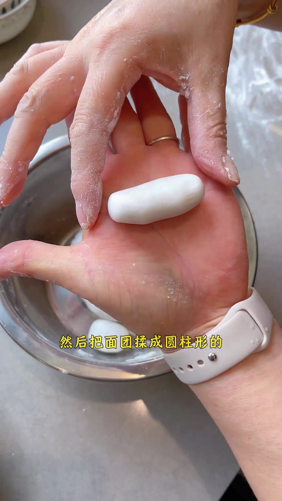温州酒席甜品橘饼芝麻汤圆,软糯香甜,橘香浓郁