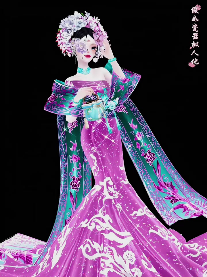 沉浸式染色‖假如瓷器拟人化