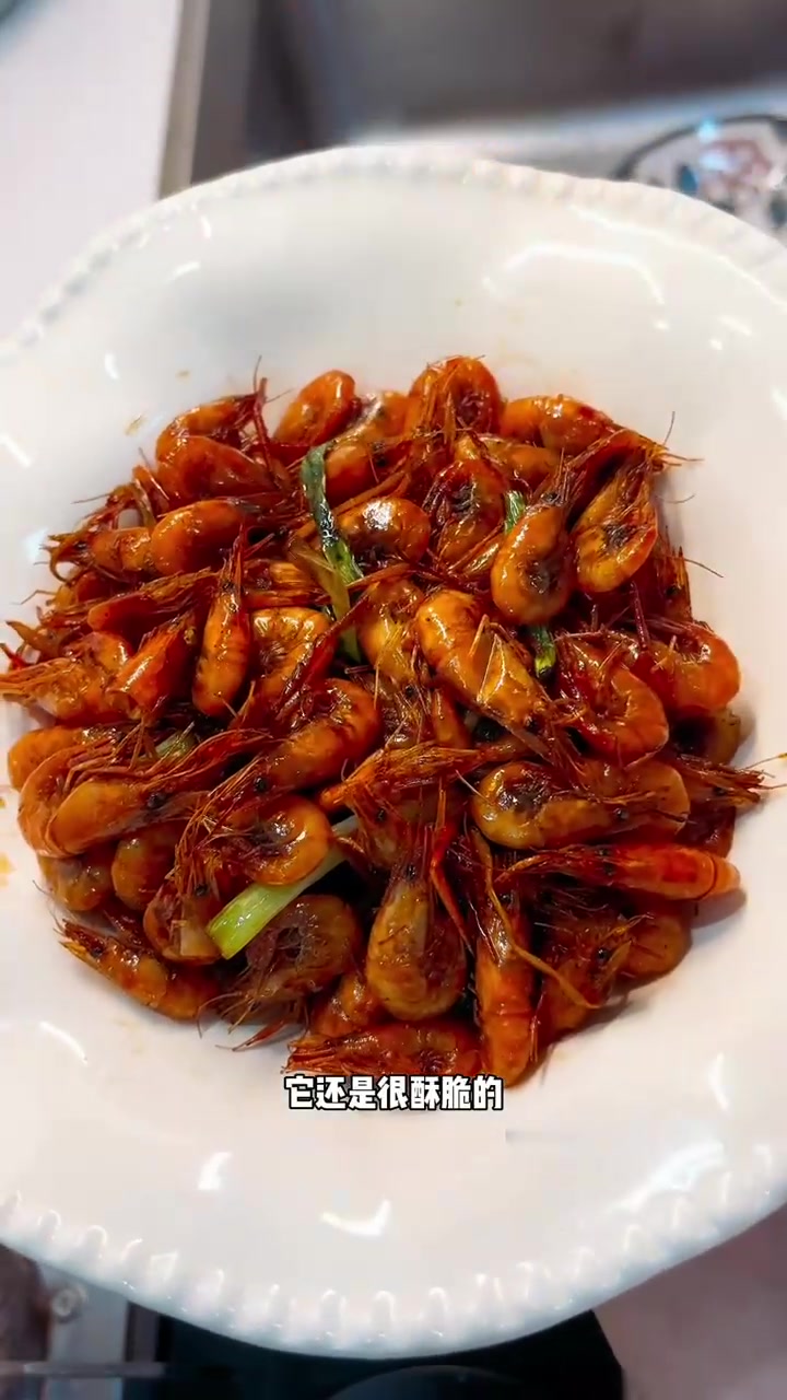 5分钟就可以吃到的江浙沪本帮菜油爆虾！