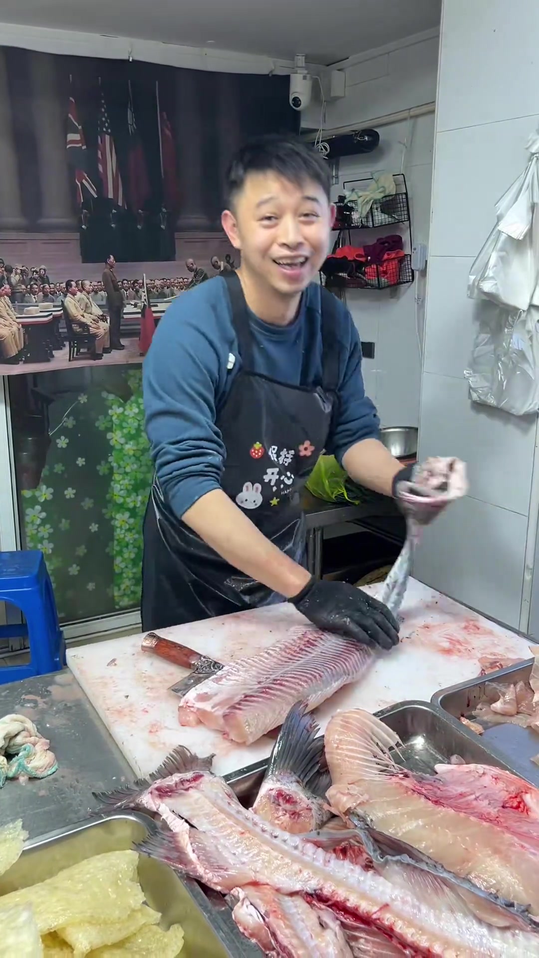无骨鱼片一刀完美去骨去刺，实用刀工技巧分享