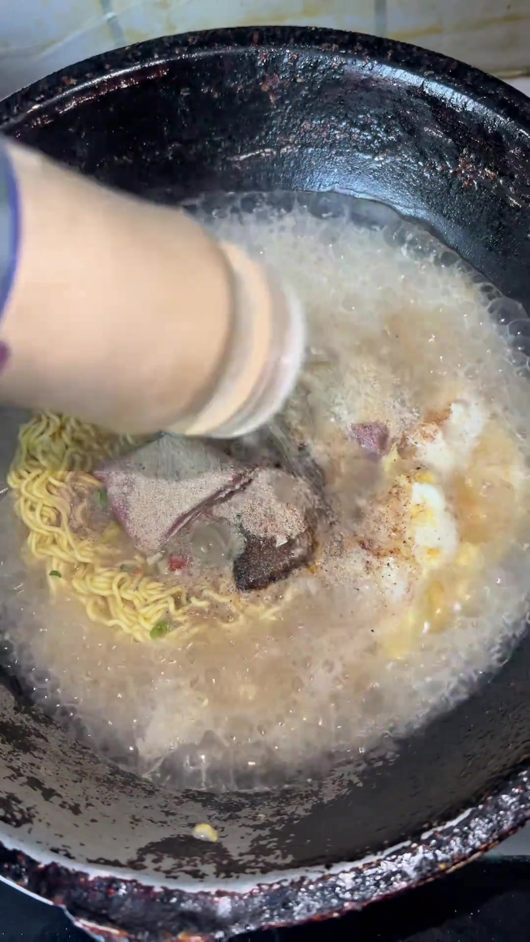 特想吃碗方便面