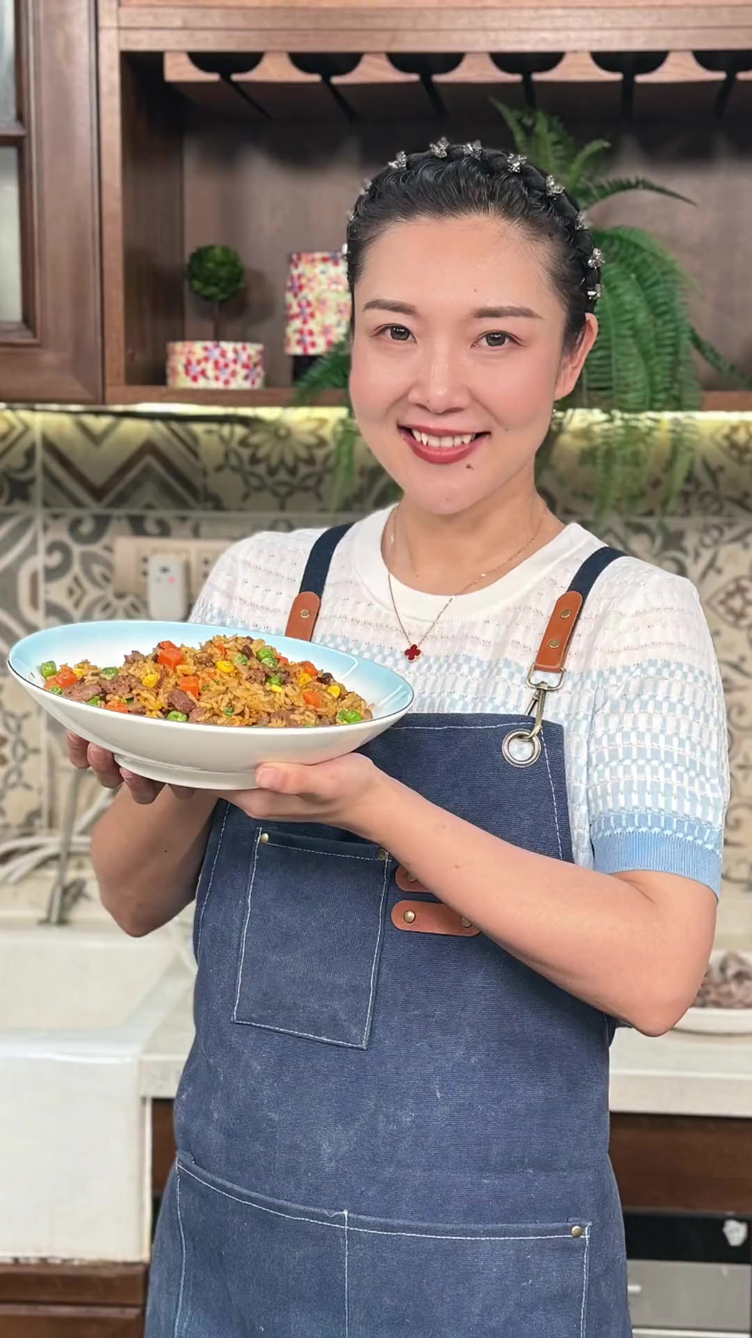 家有孩子试试牛柳炒饭,大人小孩都爱吃