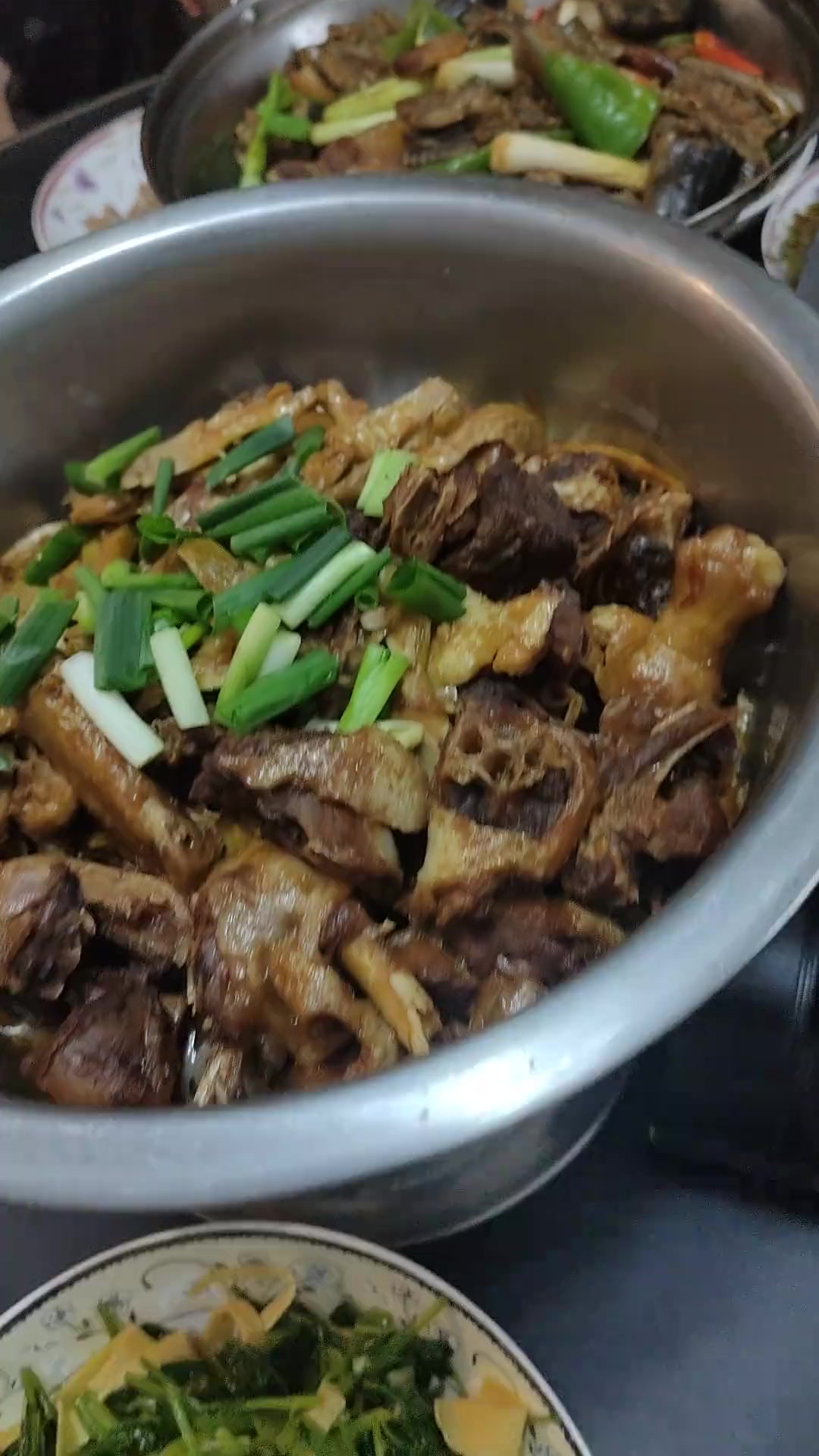 老板家的丰盛家常菜，感谢盛情款待