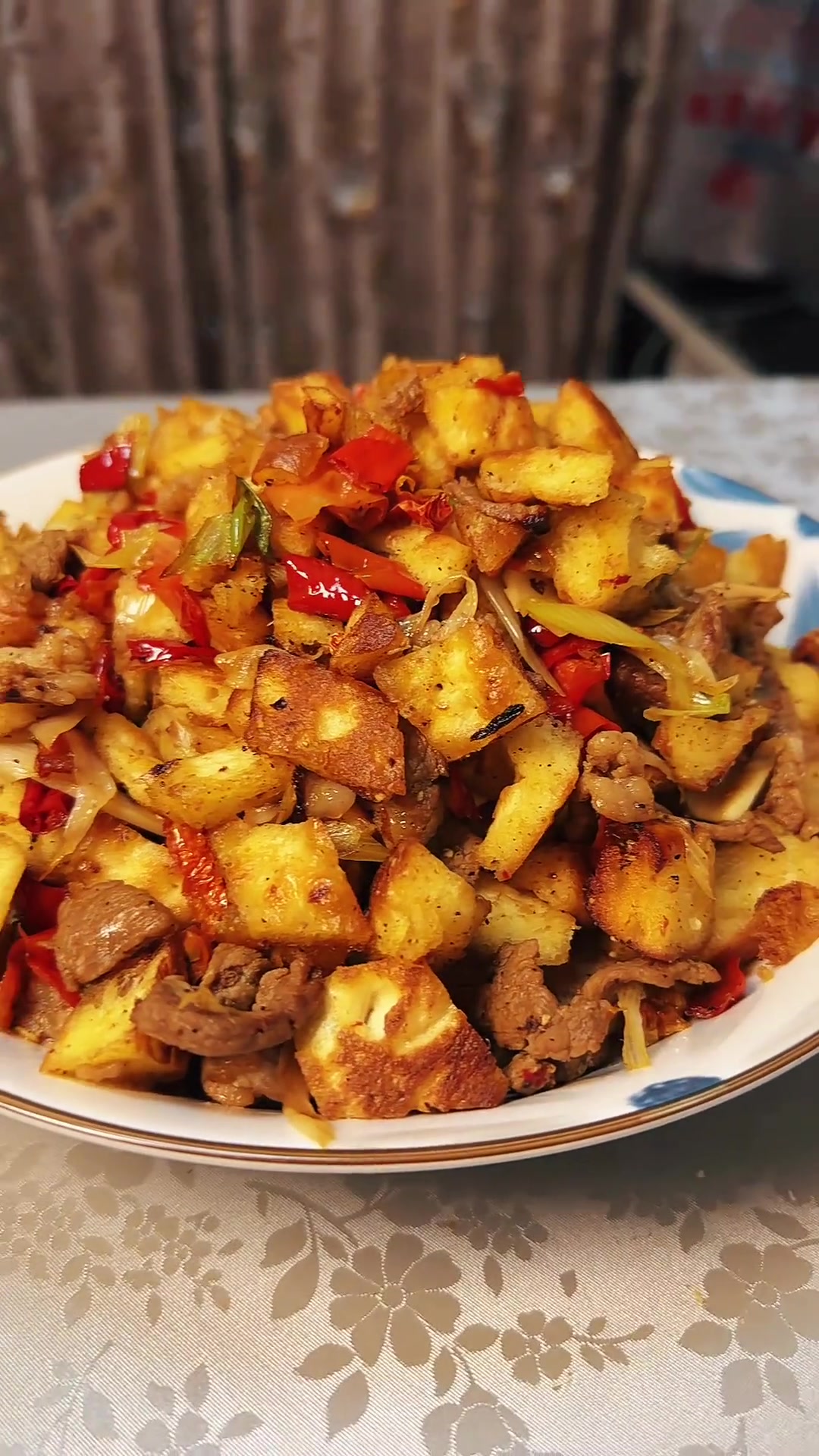 新疆炒馕，外酥里嫩