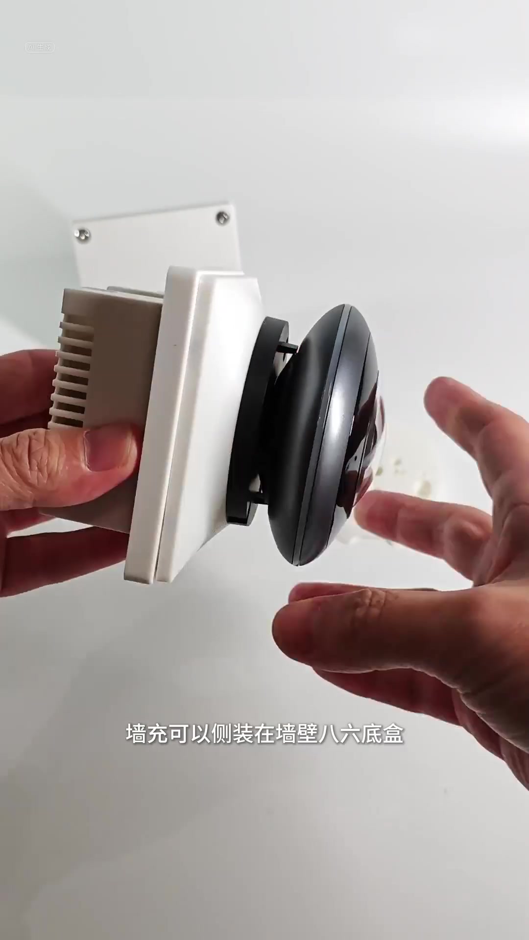 萤石E4P摄像机磁吸供电方案深度体验