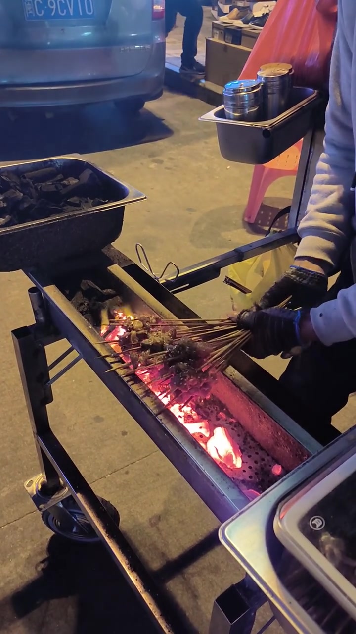 美丽的牛肉串
