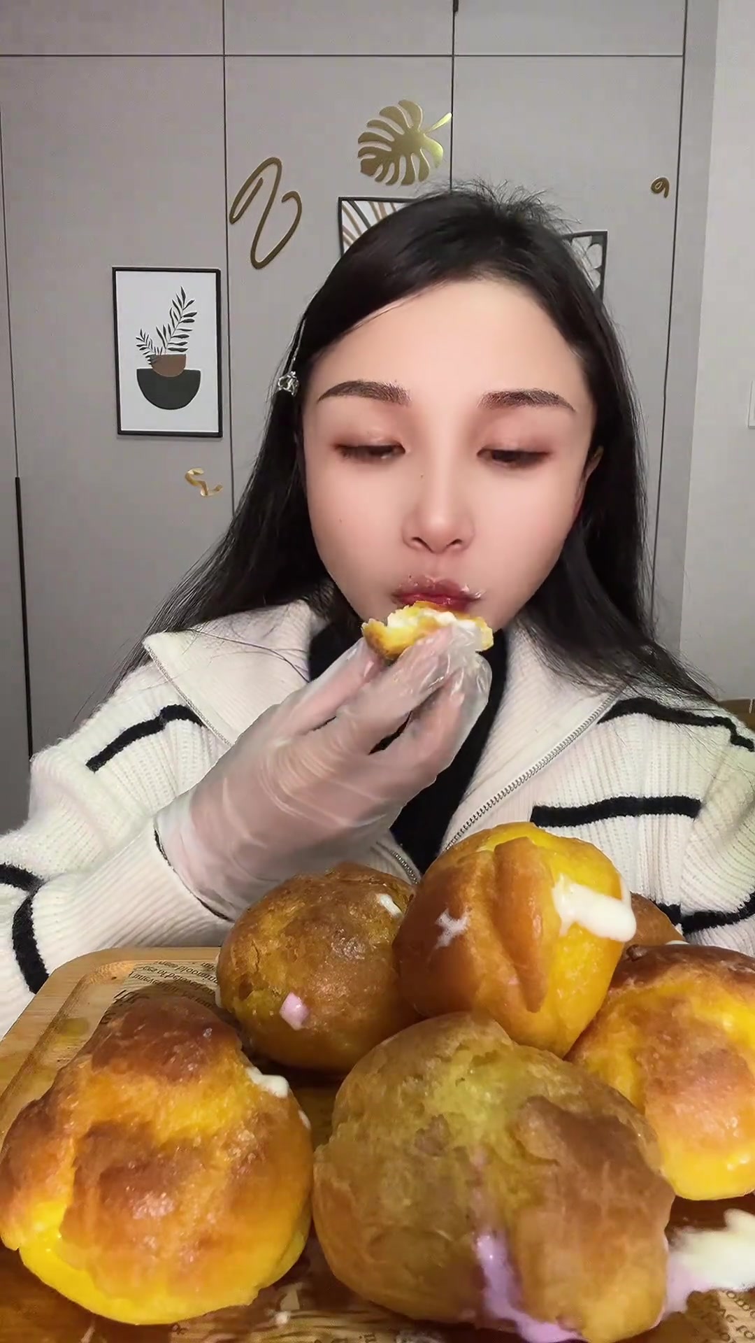 油炸大泡芙，芒果原味款！