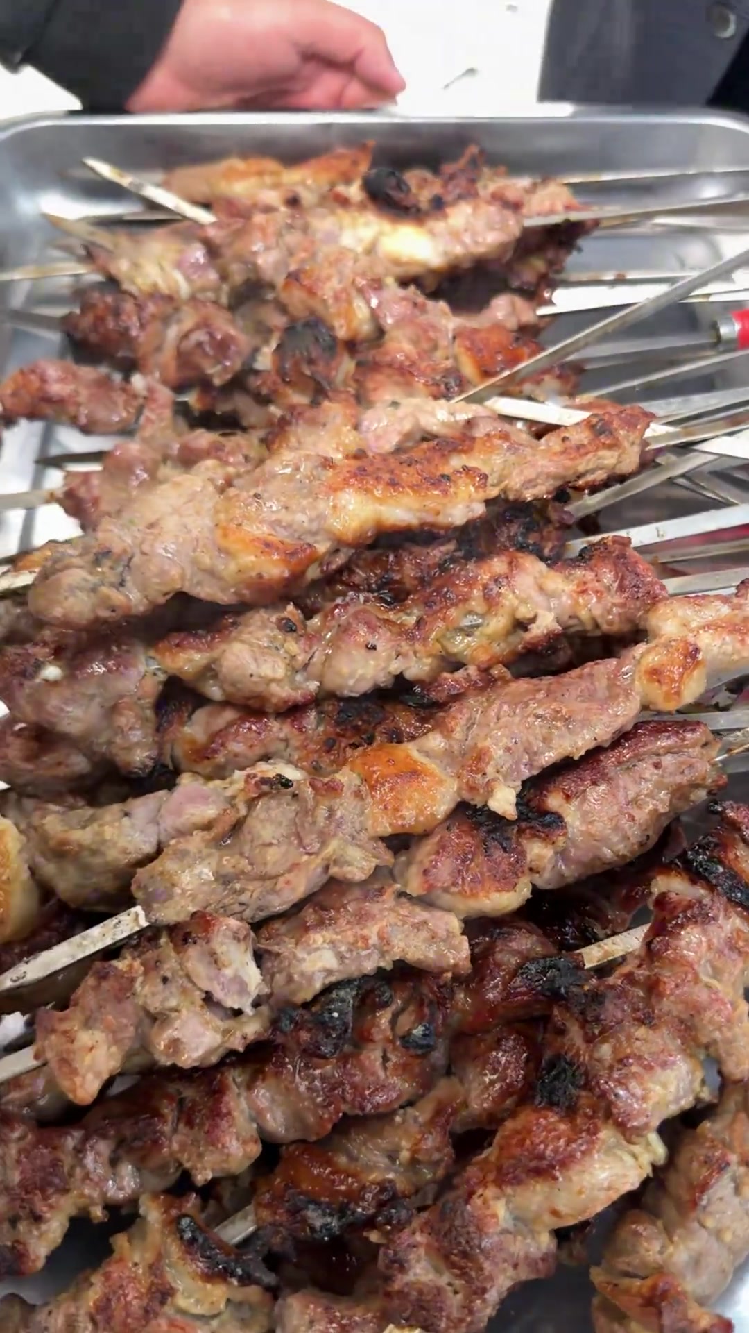 轮台县笆叶岚美食：地道新疆烤肉串
