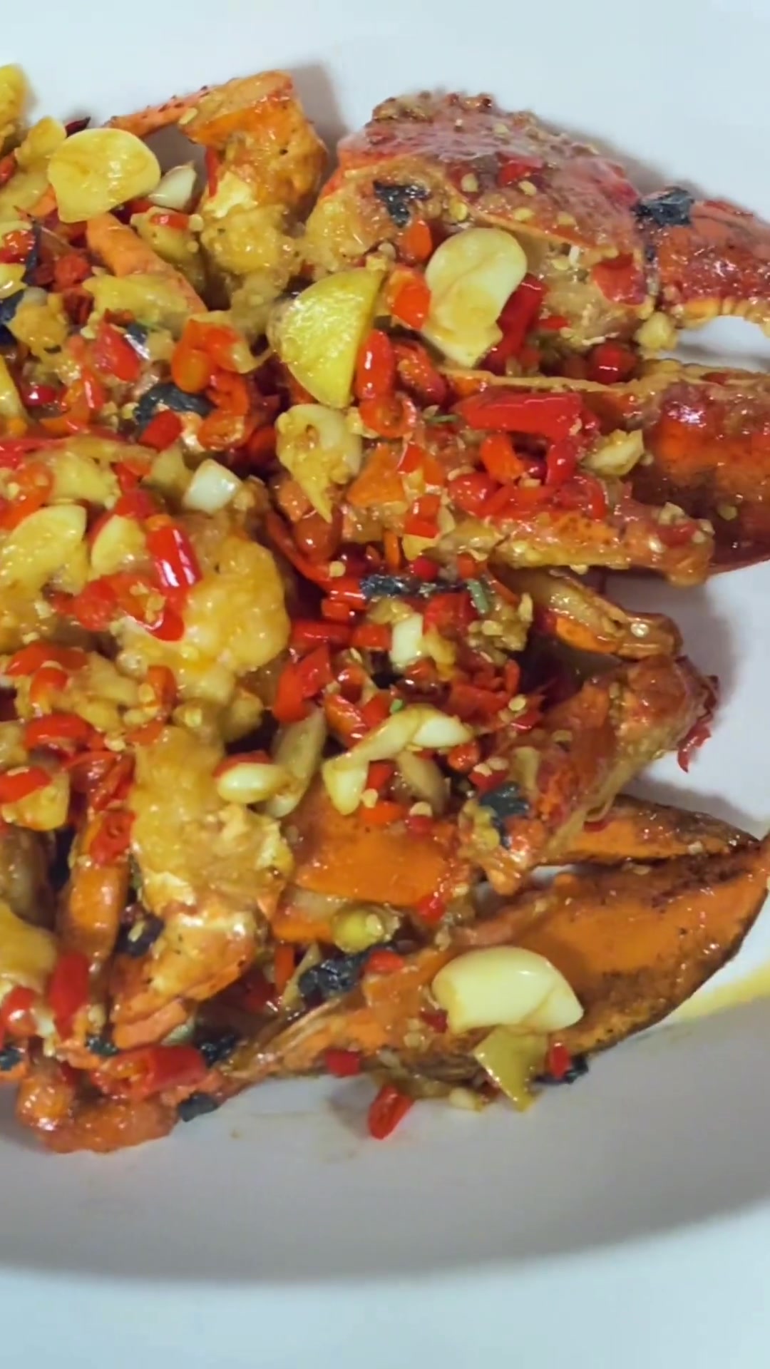 蒜蓉蒸大龙虾，家常做法，值得一试