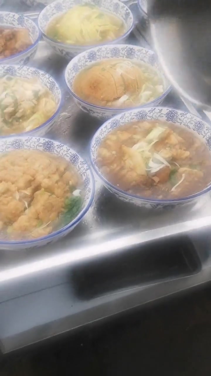 临清回民传统美食：经堂席九大碗