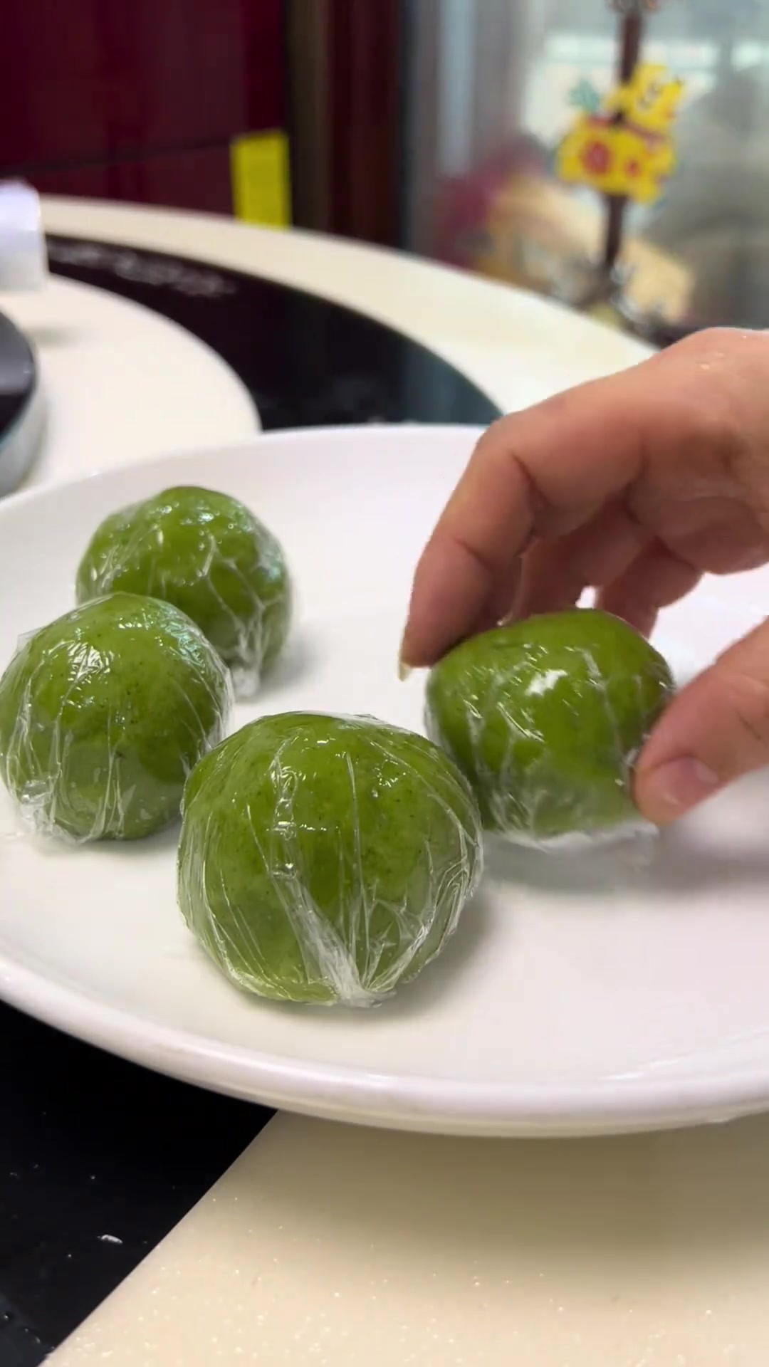 我的青团配方，蒸后翠绿，放三天仍软糯