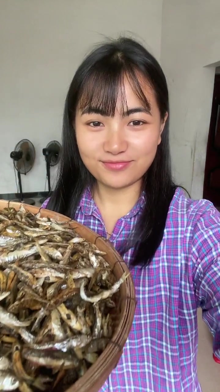 野生山坑鱼仔干，下酒美味小菜