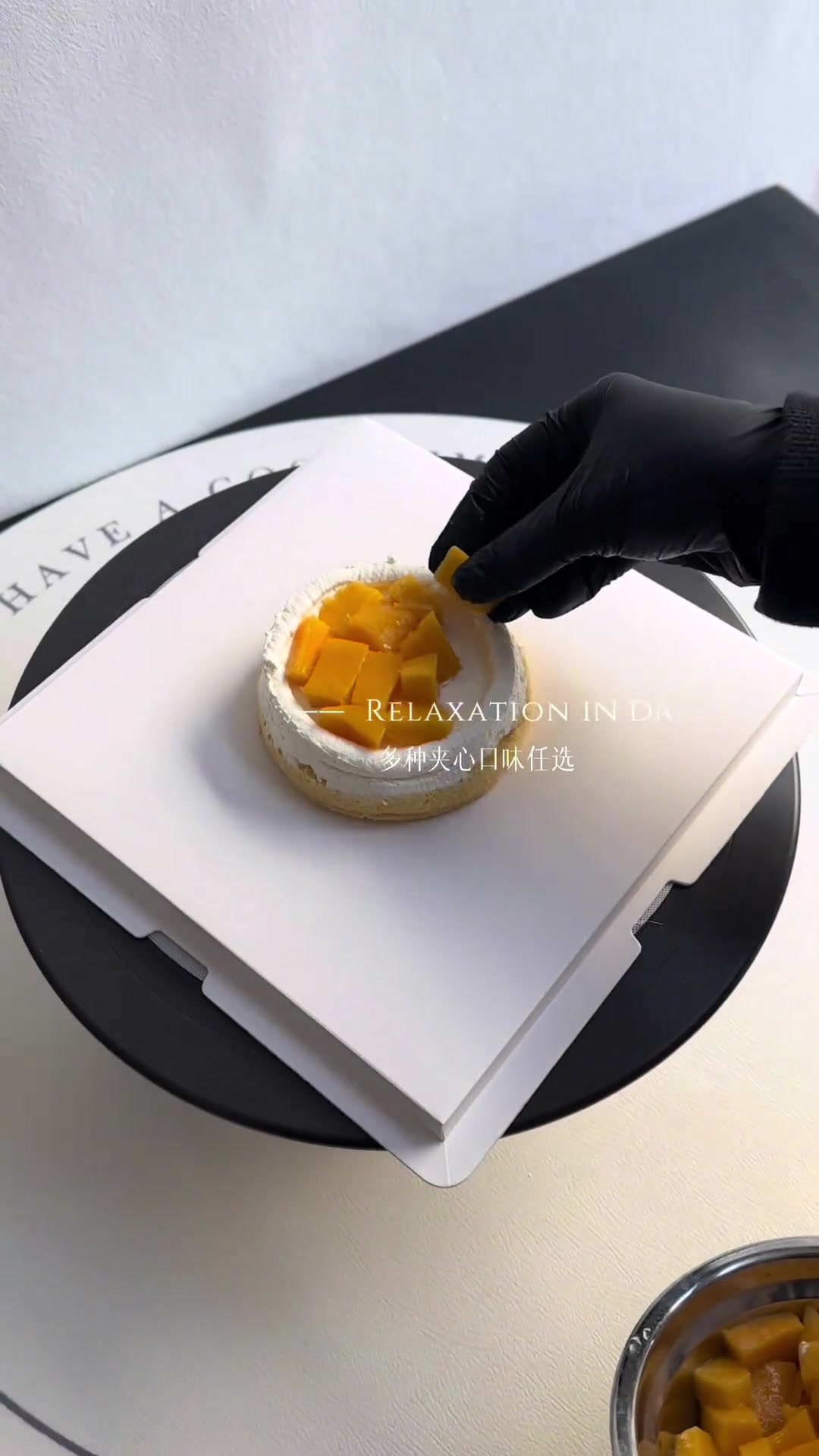 北京进口动物奶油花蛋糕，女生仙女款