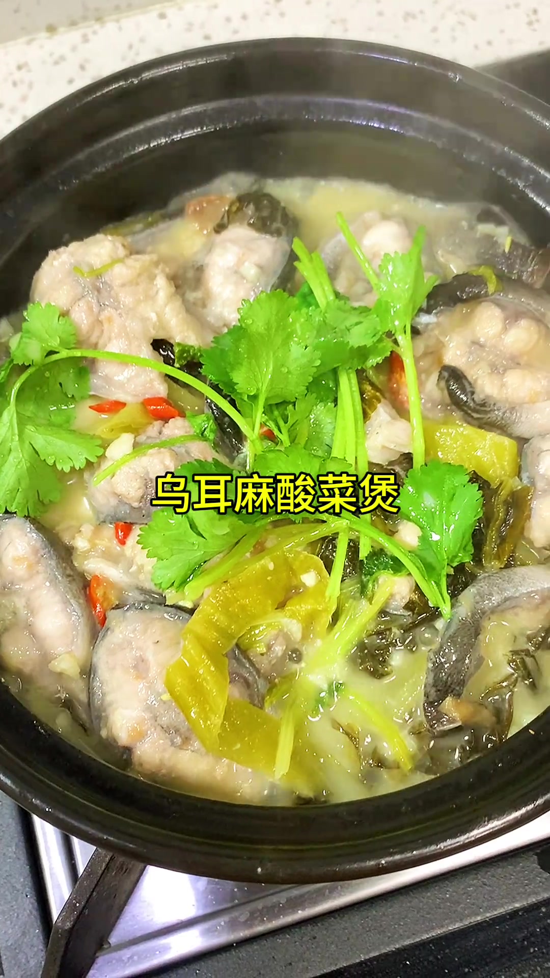 潮汕名菜乌耳鳗酸菜煲教程来啦