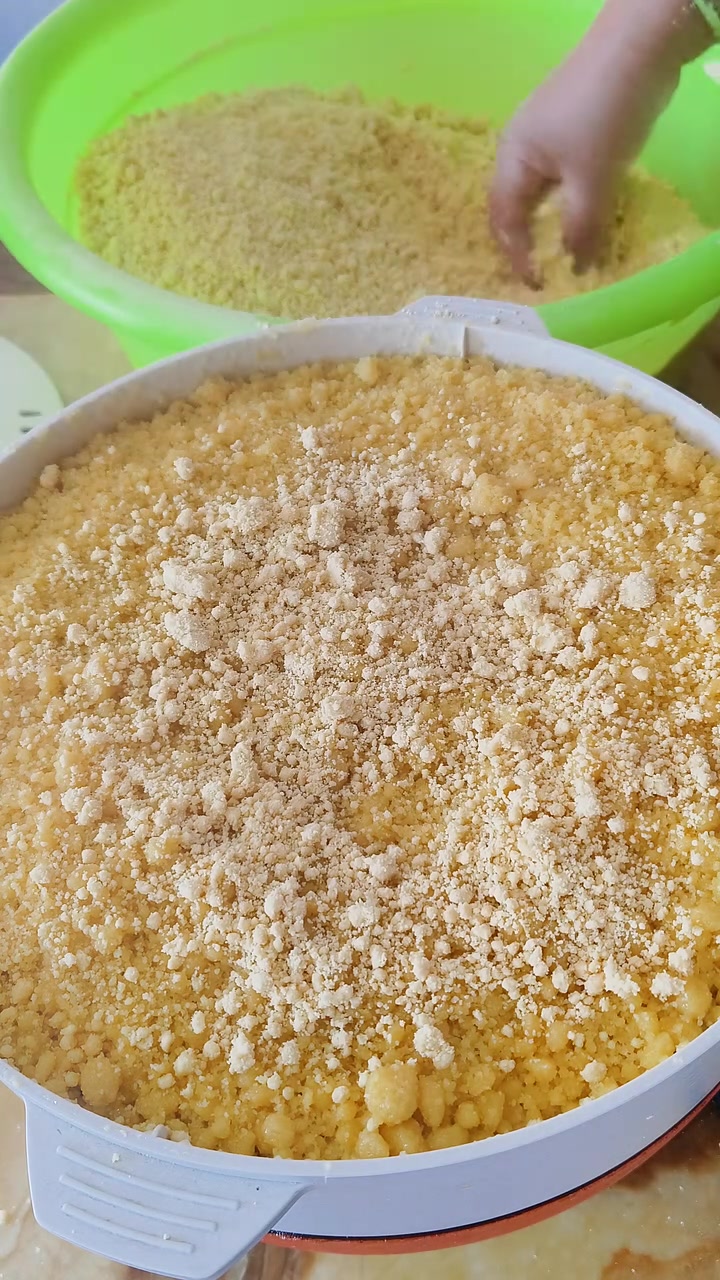 大黄米面年糕粘糯筋道嘎嘎好吃,面香味十足能吃出小时候的味道