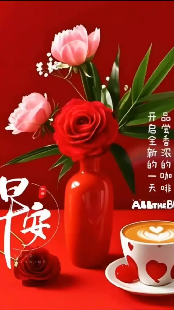 早上好，亲爱的，有缘才有每天的问候，有心才有时常的牵挂，有情才有每日的祝福，新的一天，愿我