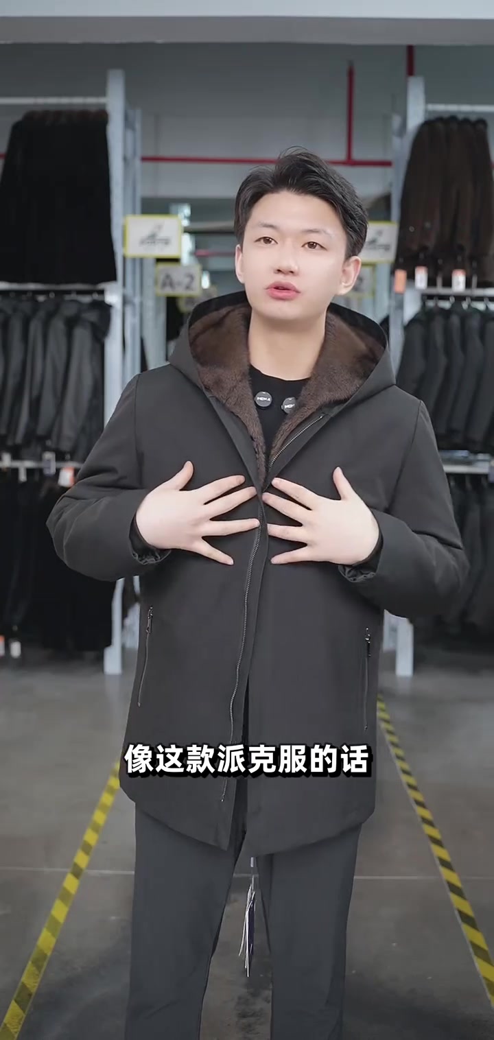冬季怕冷？这款派克服袖子加皮加毛，老人保暖神器！