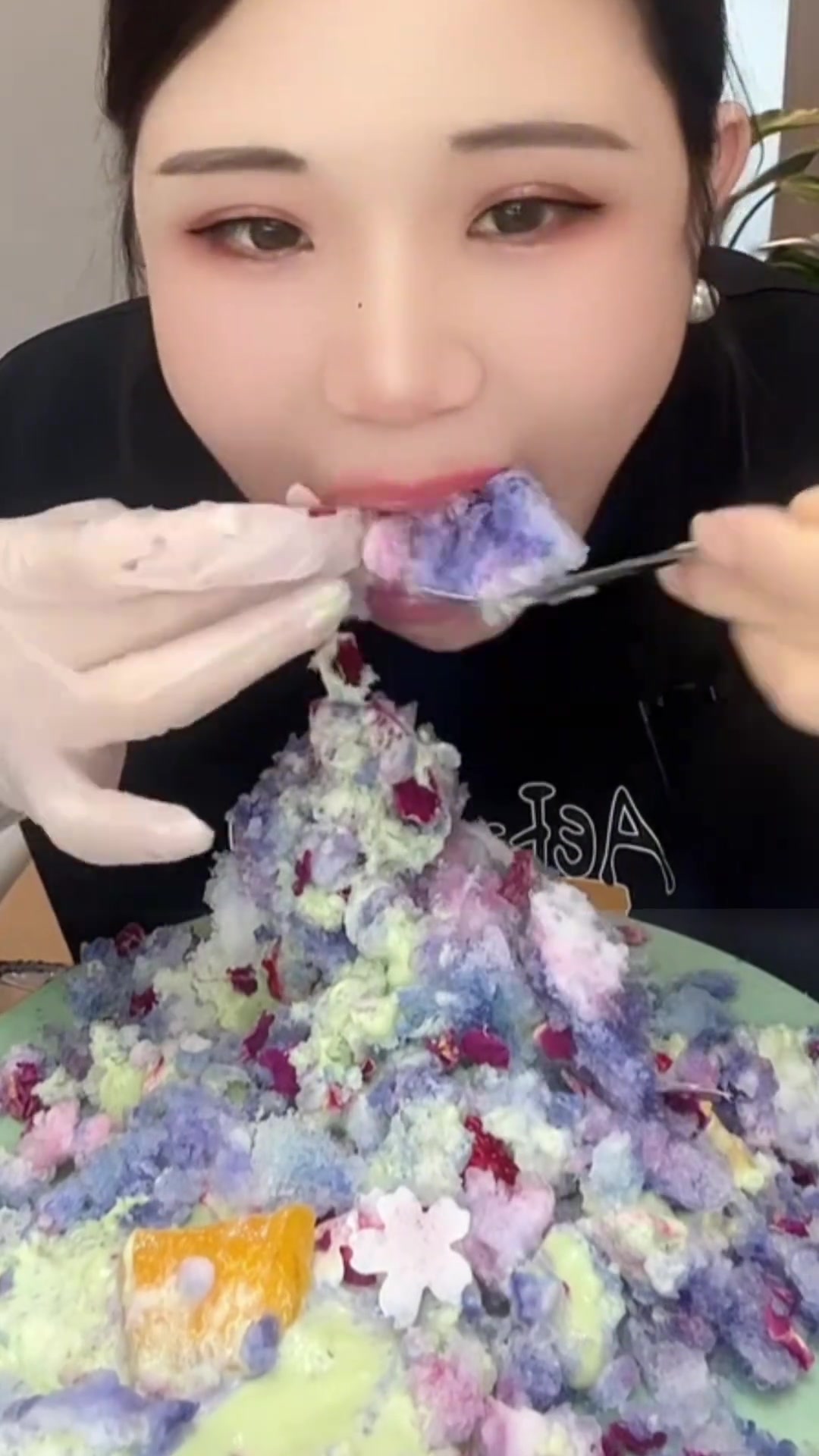 爆浆蛋糕冰，好看又好吃！