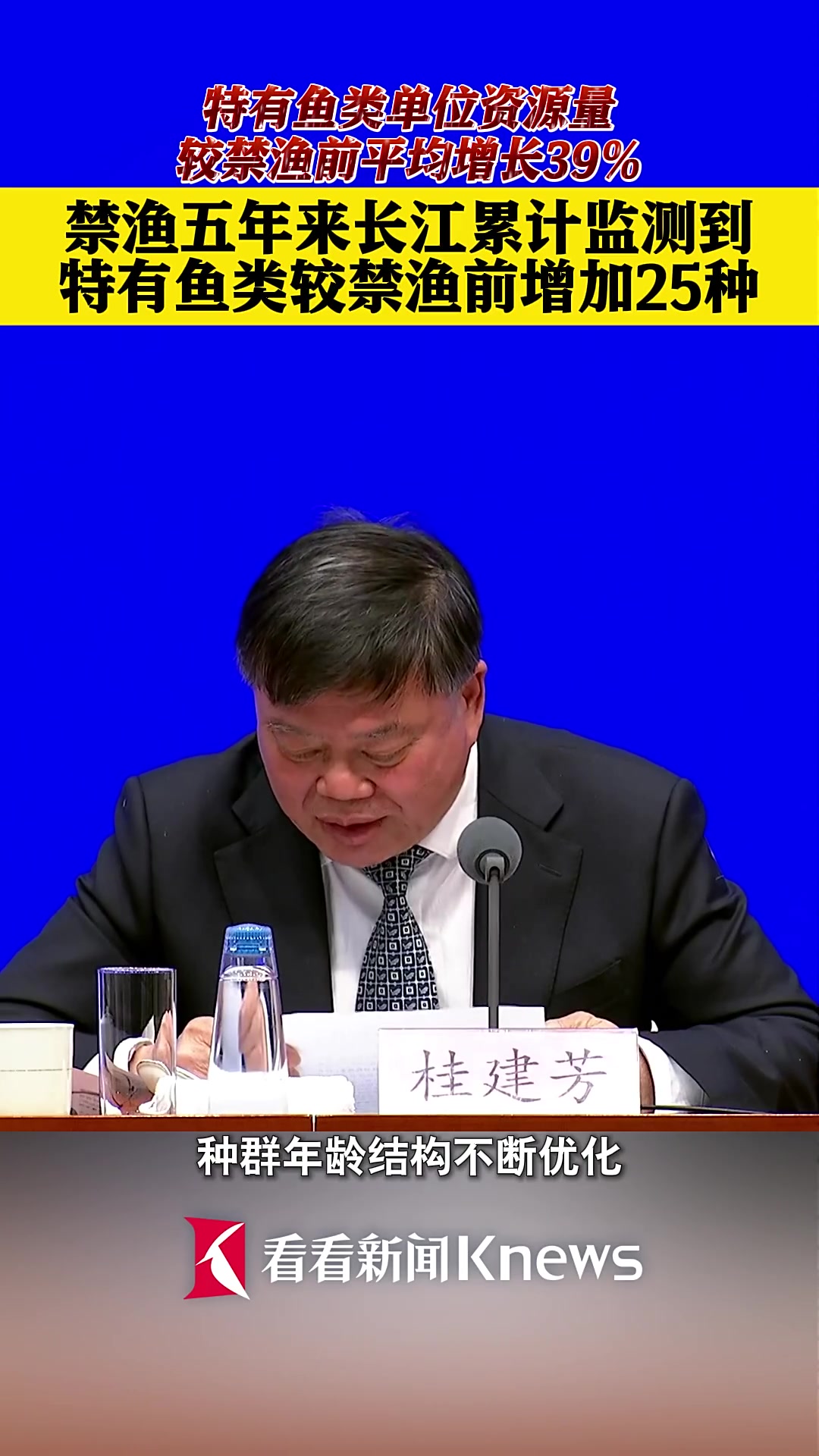 134种!禁渔五年来长江特有鱼类较之前增加25种