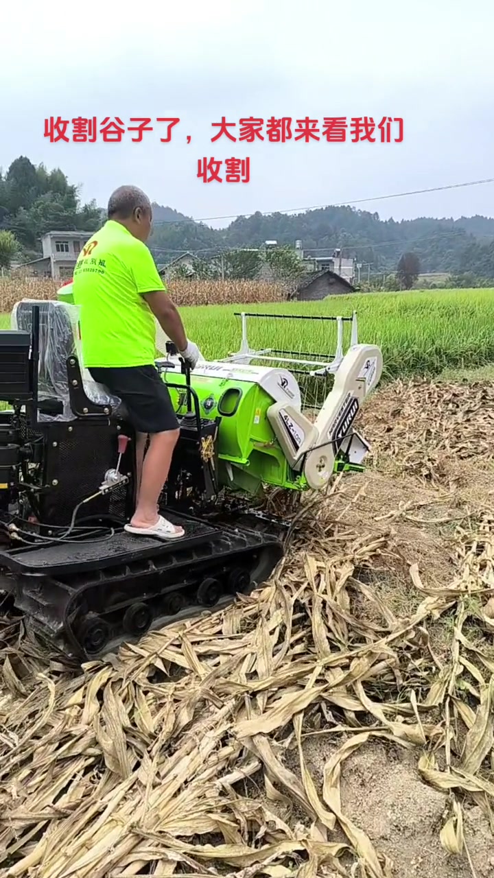 高效便捷的小型收割机！