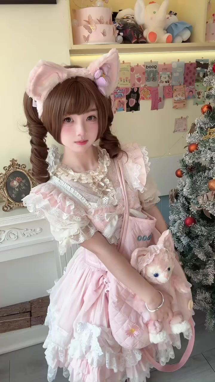 粉色少女心，甜美可爱风