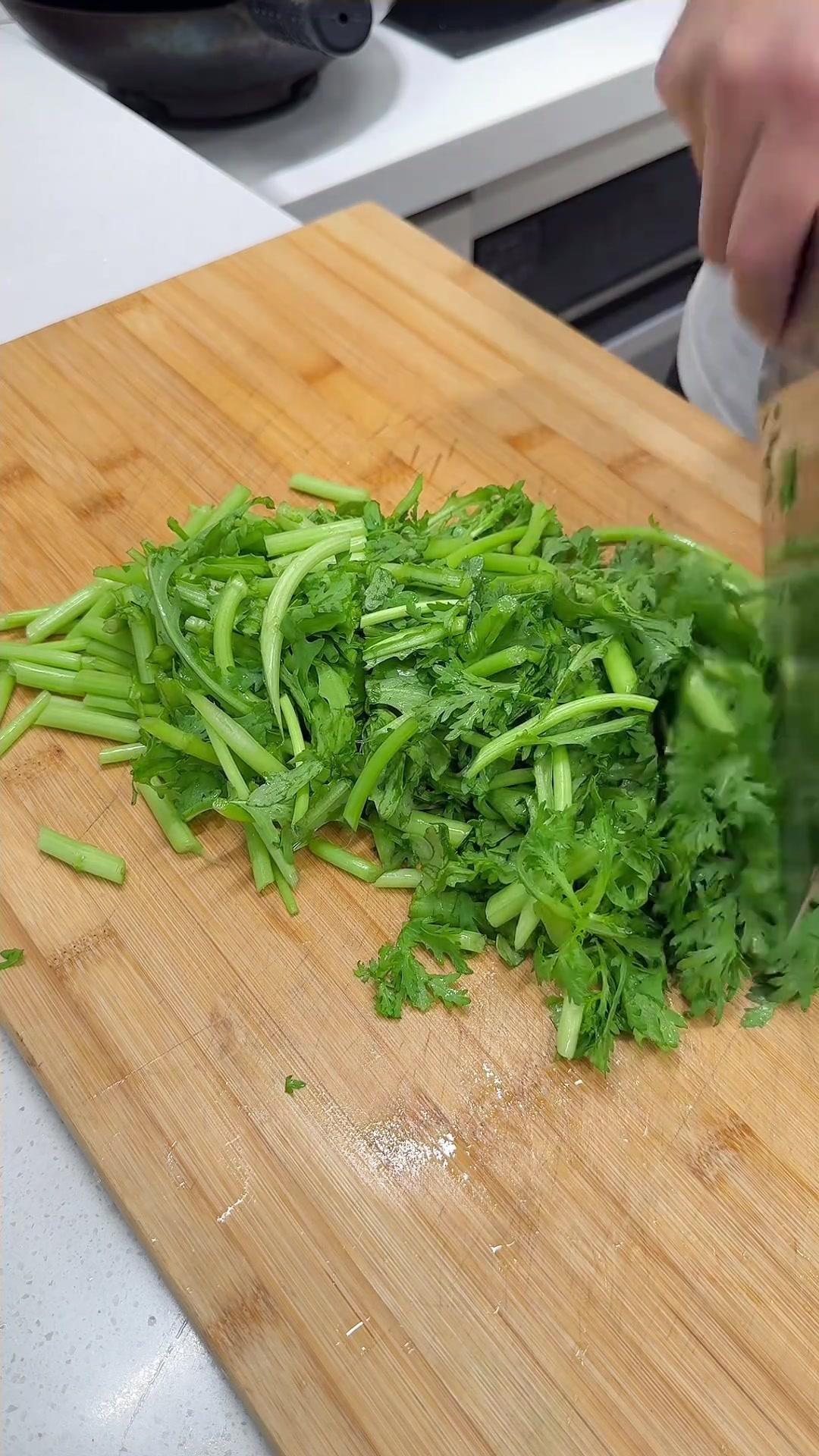 青岛胶南庄户午饭《笔管鱼茼蒿炖豆腐》