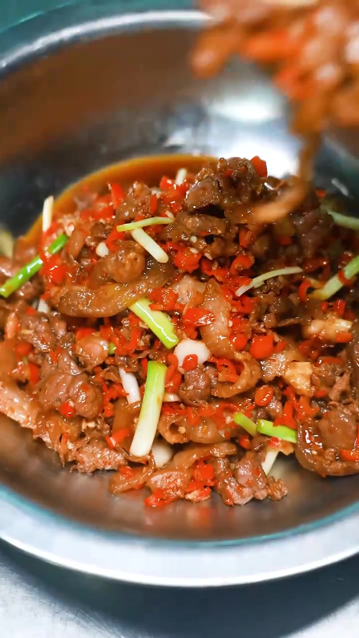 小炒猪脚肉 玩在长沙吃在湘潭