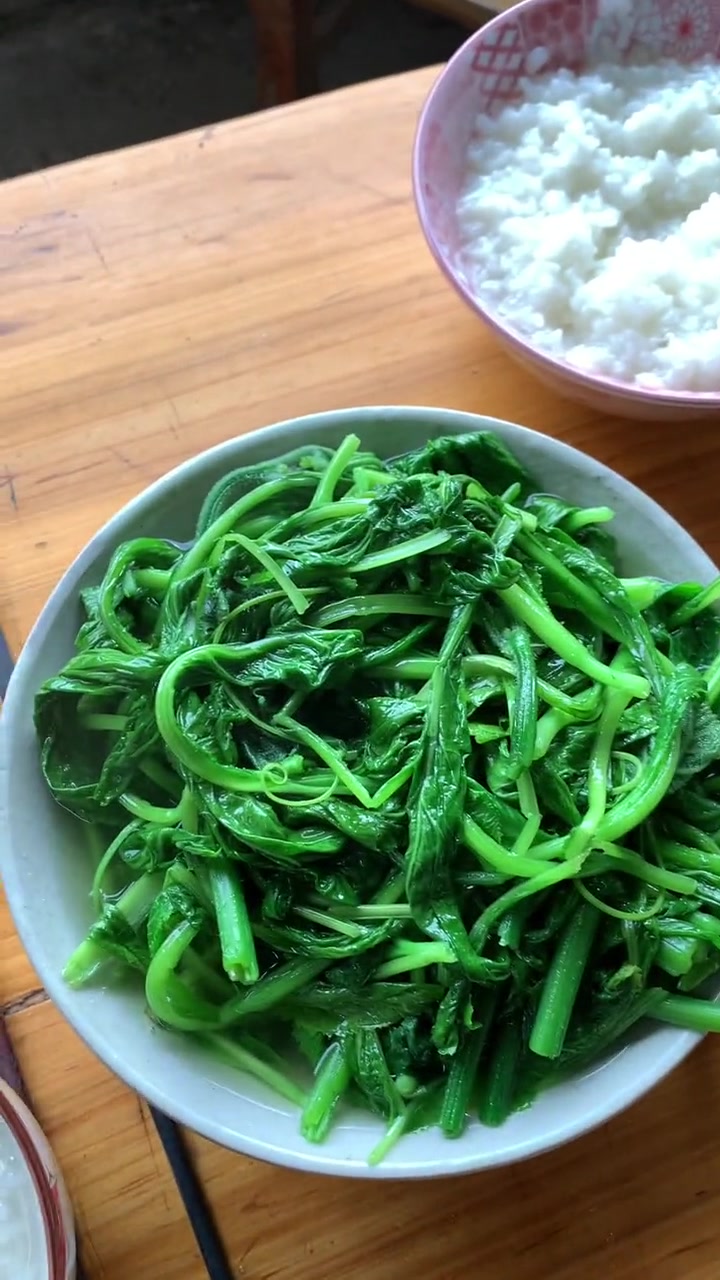农村自己种的青菜好吃