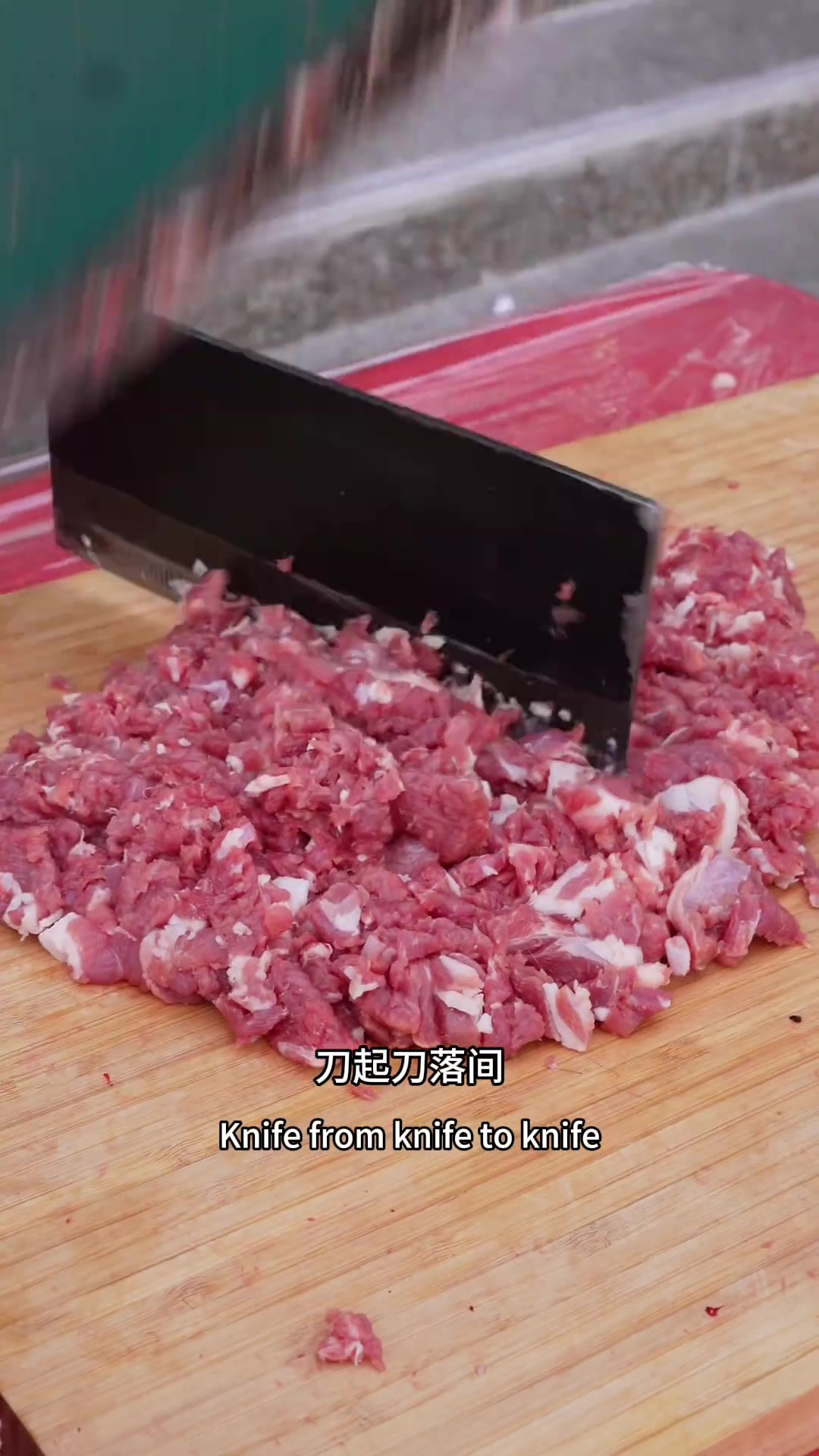 今天在石家庄吃一个羊肉馅的水汆丸子和蛤蜊炒鸡 美食探店