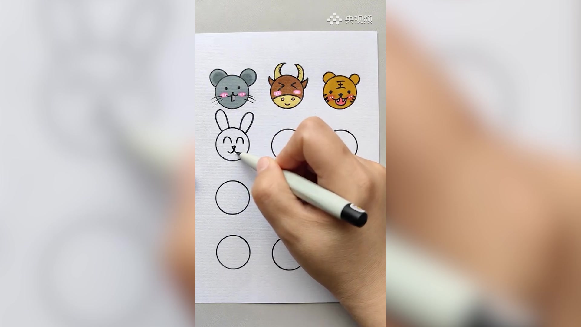 被萌晕！手绘卡通生肖头像也太可爱了吧