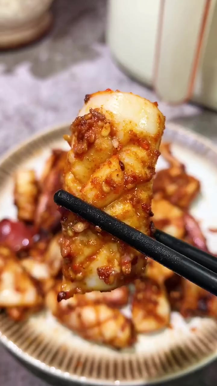 空气炸锅烤鱿鱼，简单方便全家人都爱