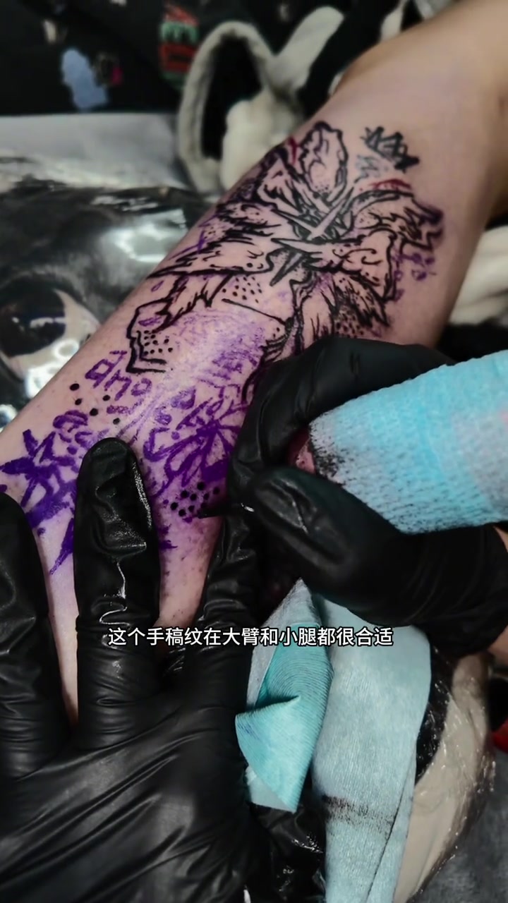 十翼天使传说中将灵魂送入轮回,长沙纹身