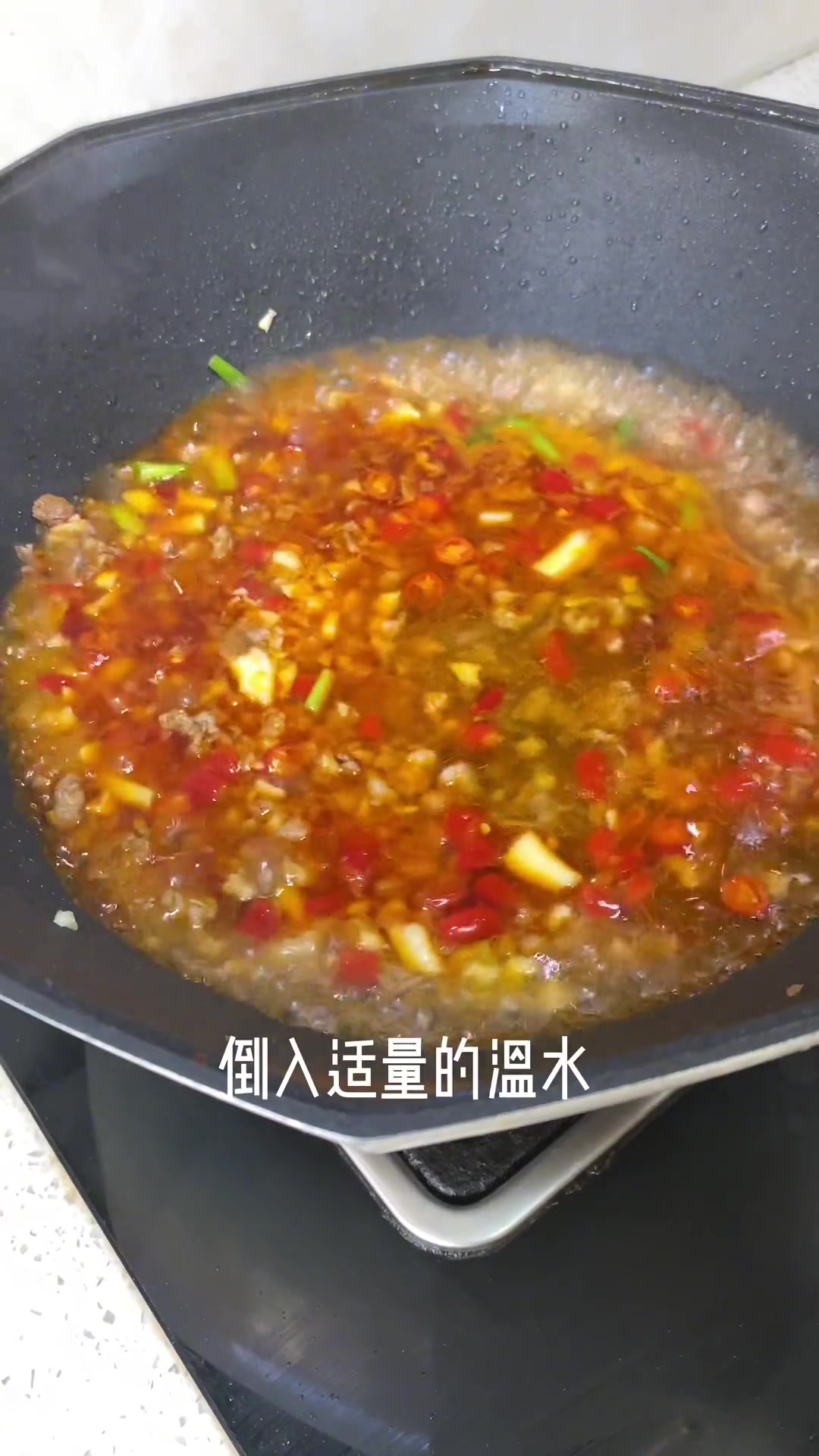 家常菜：肉末粉条带汤家常做法