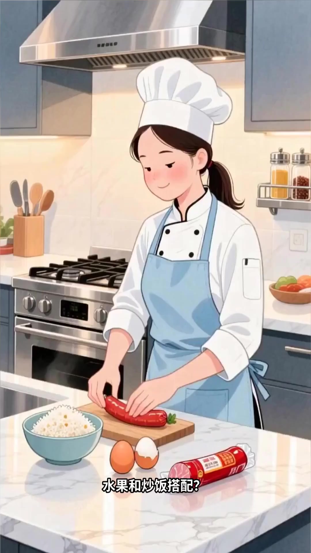 水果炒饭的创意搭配做法