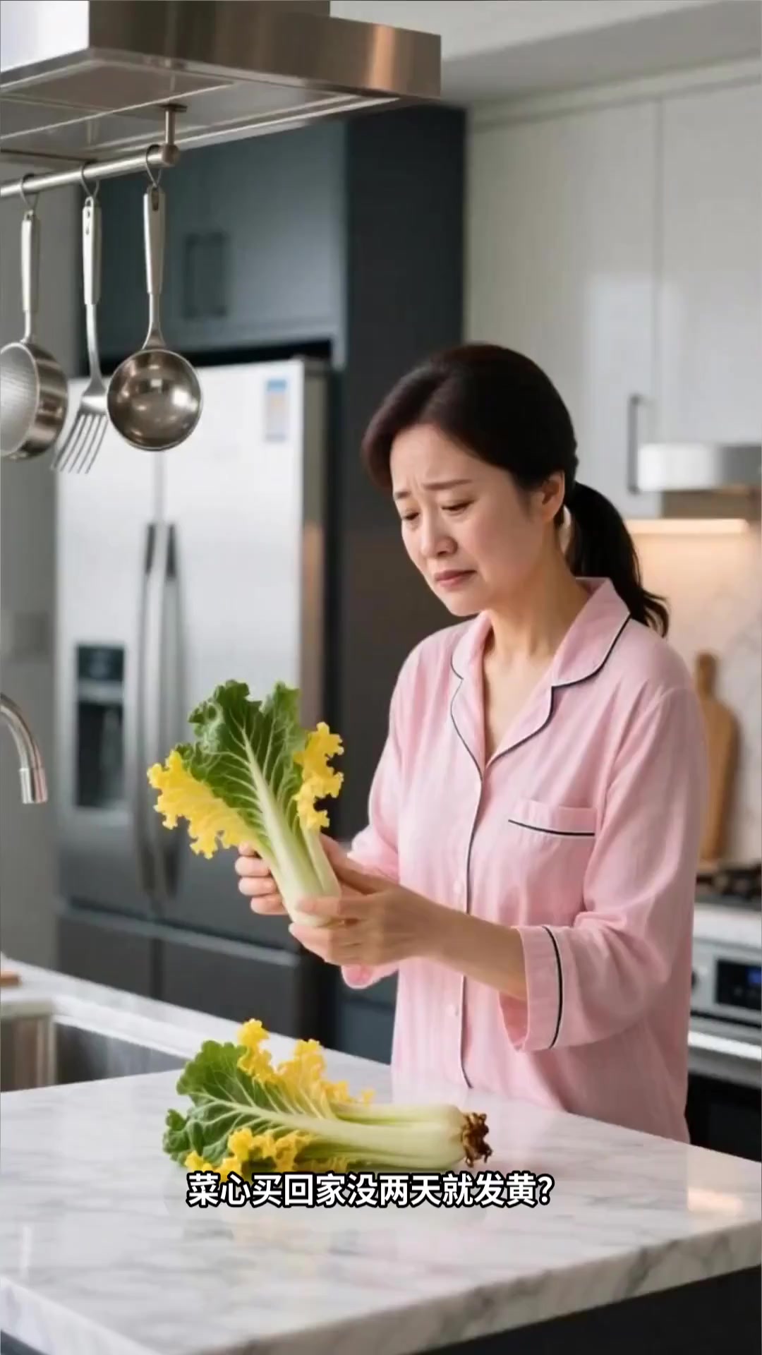 防止菜心发黄的保鲜法