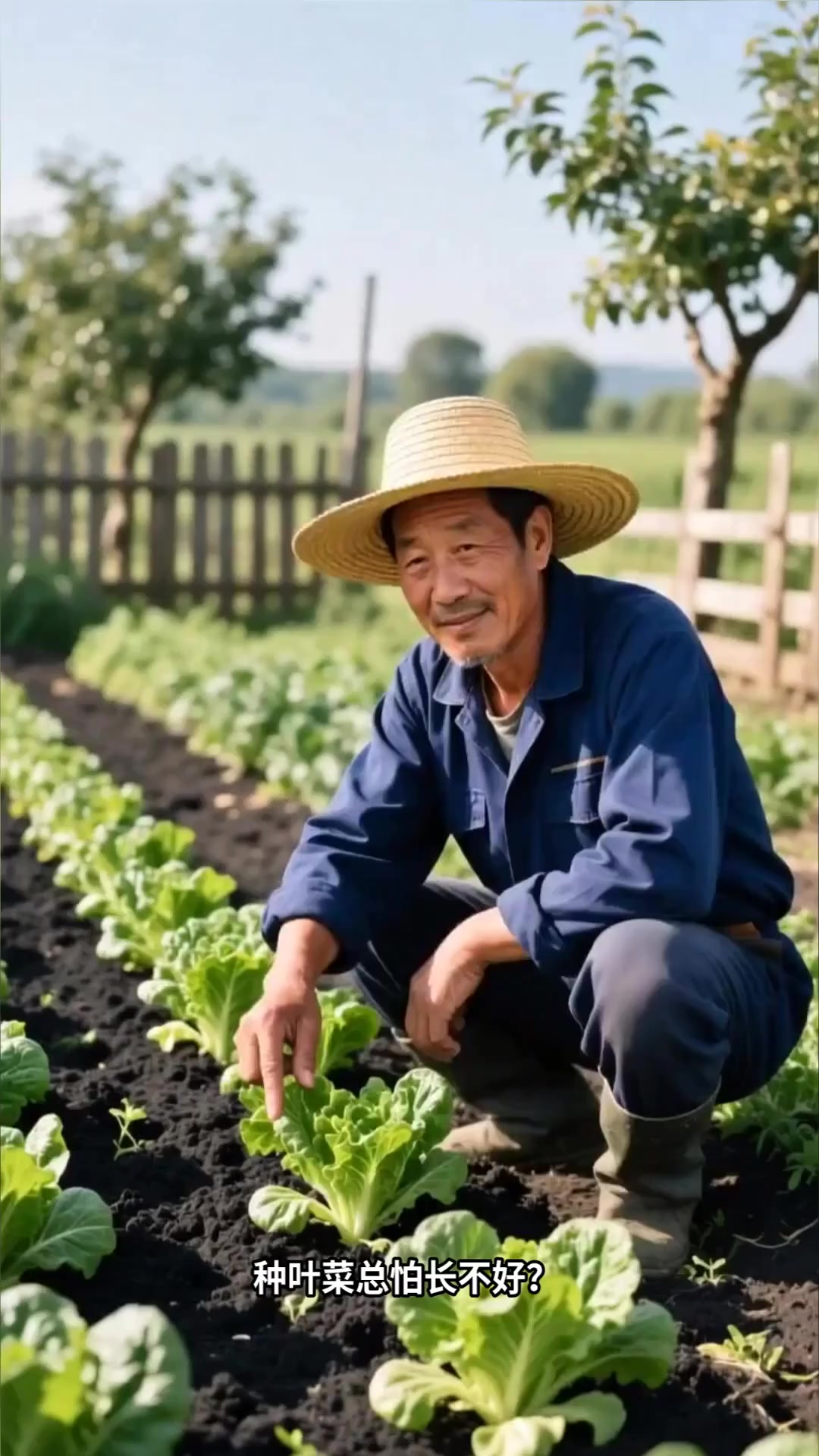 叶菜类蔬菜的密植与采收