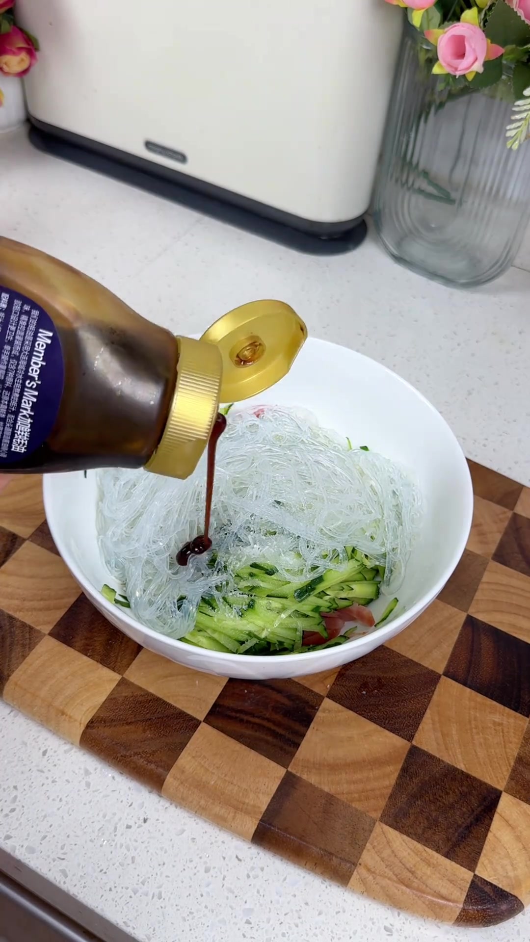 特色凉拌菜，芥末三丝