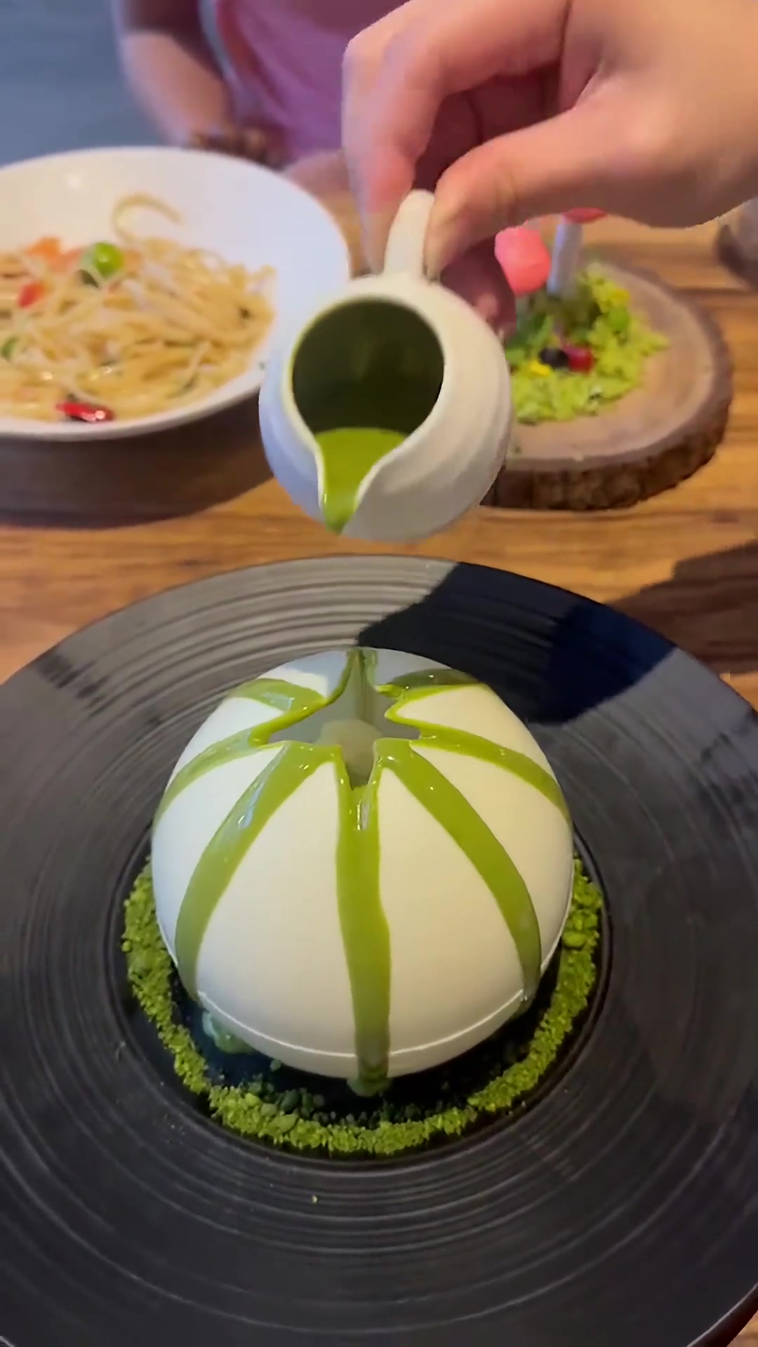 梦幻抹茶巧克力蛋糕