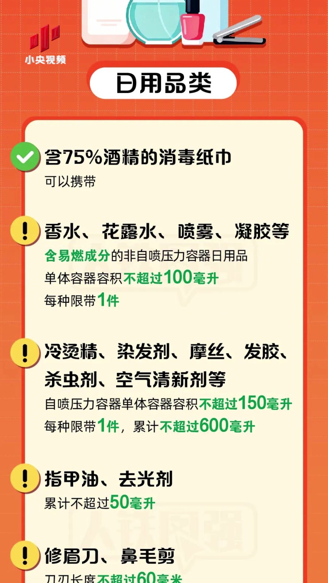 「充电宝 猫狗能带上高铁吗？春运安检权威指南来了」看好攻略，路上不慌